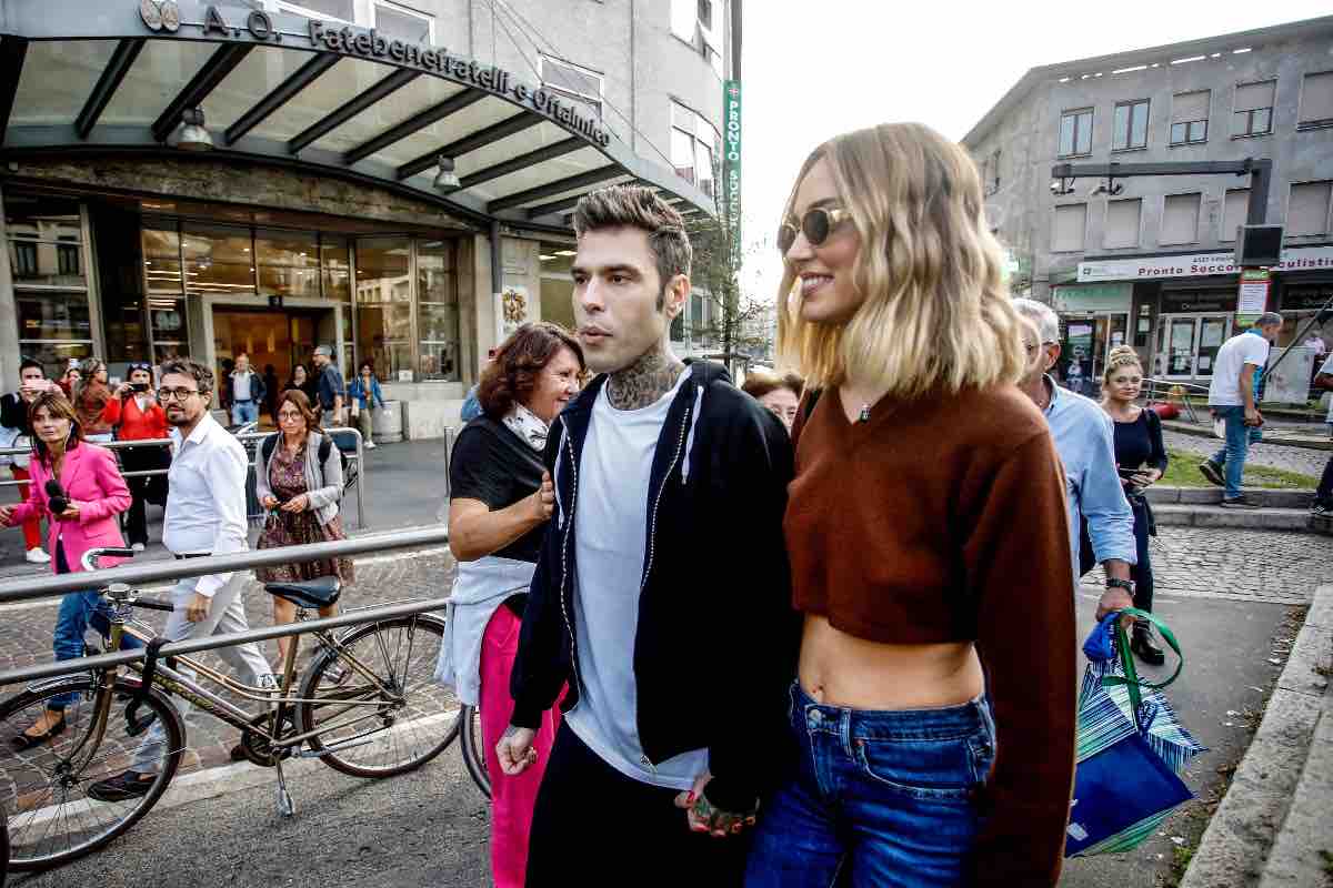 Fedez e Chiara avvistati nella stessa città